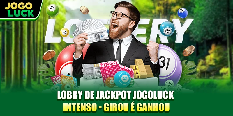Lobby de jackpot JOGOLUCK intenso - Girou é ganhou